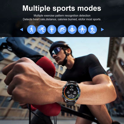 2025 New Smart Watch with ECG Men Blood Pressure Heart Rate Monitoring Sports Watch Bluetooth Call Health Smartwatch for Xiaomi