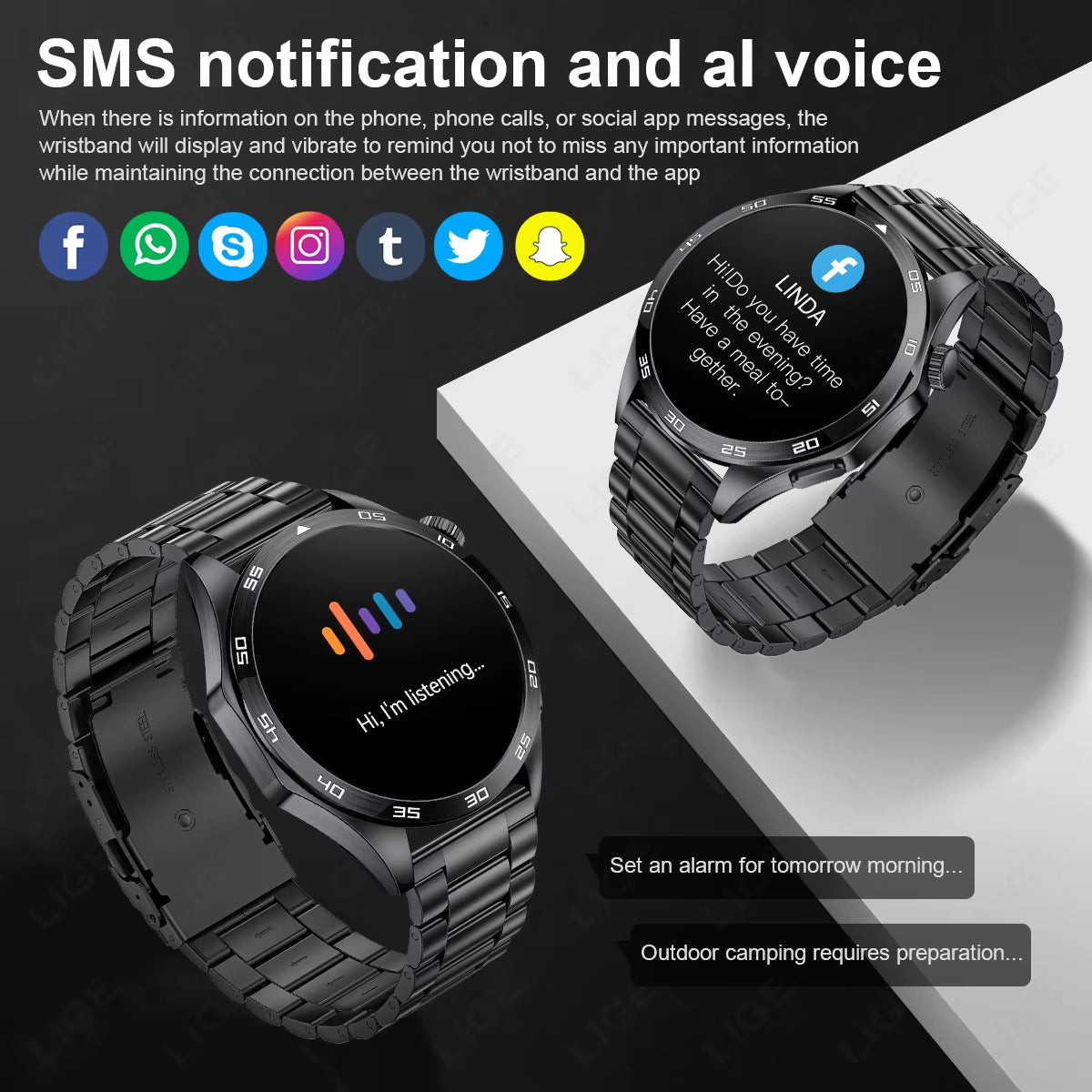 2025 New Smart Watch with ECG Men Blood Pressure Heart Rate Monitoring Sports Watch Bluetooth Call Health Smartwatch for Xiaomi